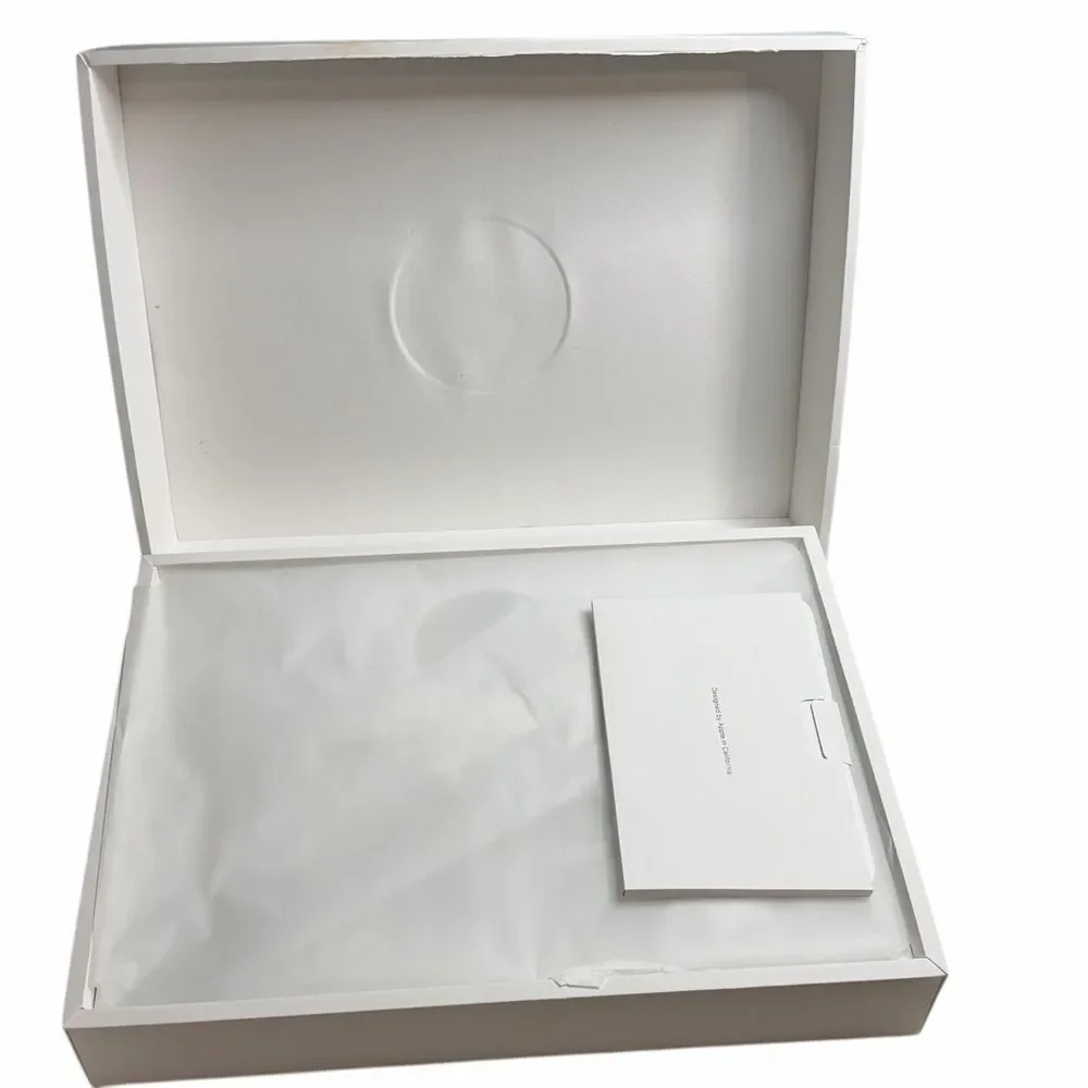 Apple MacBook Air with an M4 2025 Model Silver 13 inch EMPTY BOX